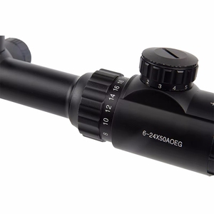 6-24x50AOE光学スコープ赤と緑の照明付きレティクルハンティングスコープとアクセサリー - Product Image 4