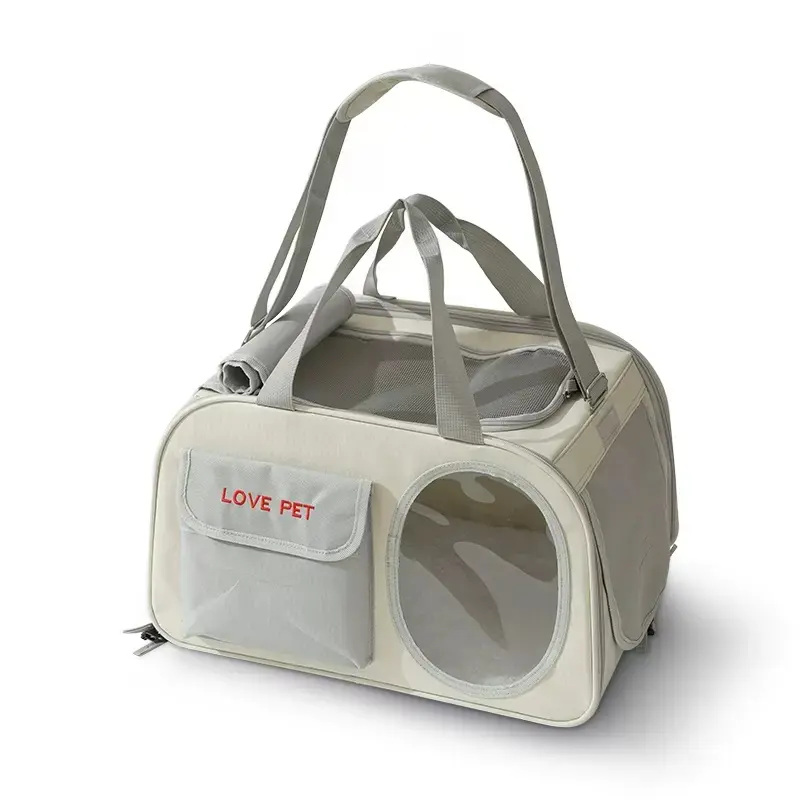 Hot Selling Airline Approved Pet Carrier Dog Cat Travel Bag Durable Cute Dog Carrier Cat Bag