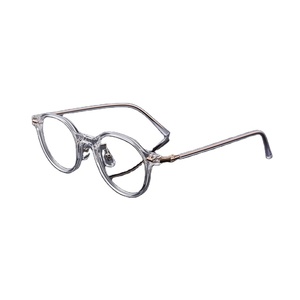 Bán Buôn Ánh Sáng Sang Trọng Retro Handmade Hợp Kim Titan Đầy Đủ Rim Vòng Unisex Khung Quang Học Cho Cận Thị - Product Image 1