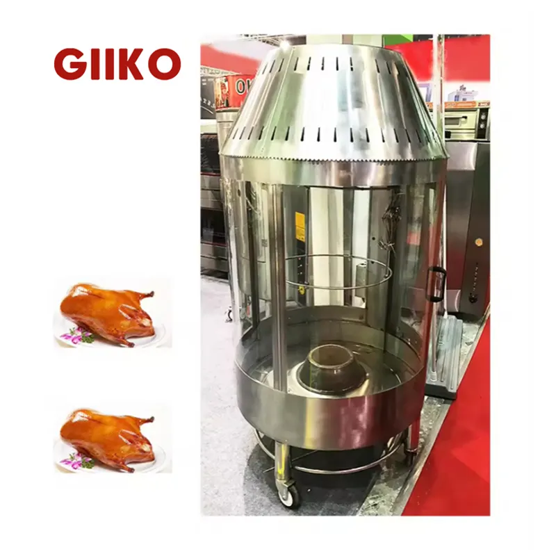 high quality gas & charcoal duck roaster oven