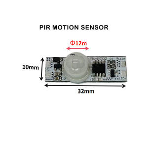 Módulo de interruptor de sensor de movimiento PIR de 12V-24V 5A para tubo de luz LED, accesorio LED, módulo de sensor de movimiento humano - Product Image 3