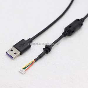 USB 2.0 หมุนแหวนแม่เหล็ก MOLEX 1.25-5PIN ขั้วต่อเหมาะสําหรับลายนิ้วมือเจาะการ์ดสแกนเครื่องจดจํา 1.8 - Product Image 5
