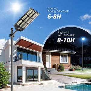 Tất cả trong một ngoài trời IP65 Chất lượng cao không thấm nước 1000W 1200W 2000W 5000 Watt LED Bảng điều khiển năng lượng mặt trời ánh sáng đường phố 6500K - Product Image 5