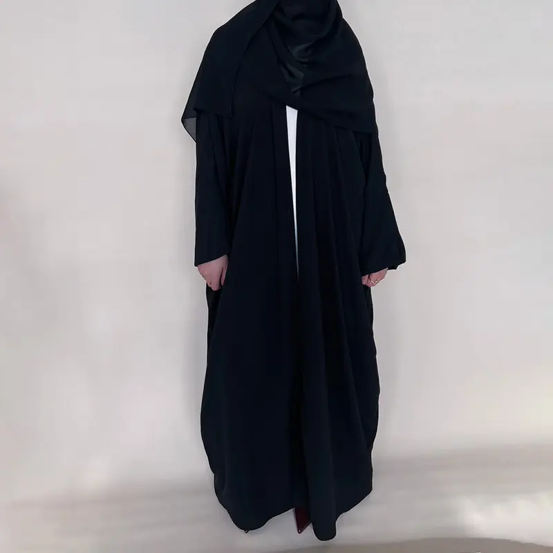 2024 nuevo diseño Aschulman personalizado vestido de oración musulmán vestido de gasa hijabs musulmanes vestido de mujer musulmana