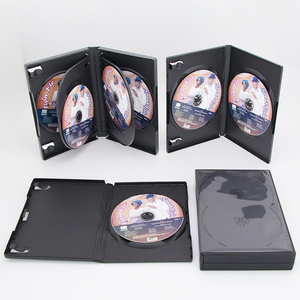 SUNSHING M-Lock dvd盒单多盘DVD光盘盒标准黑色透明DVD包装cd套蓝光盒 - Product Image 3