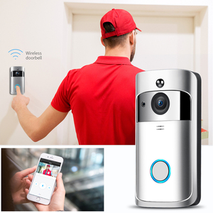 Wifi Cam Vita Intelligente Timbro Con Camara Videoportero Senza Fili di Sicurezza Segreto Citofono Sistema di Video Campanello Della Macchina Fotografica - Product Image 2