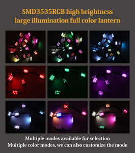 Aglare Dmx 24V Rgb Pixel Led Light Permanent Holiday String Light paesaggio decorativo Christmas Point Light - Product Image 6