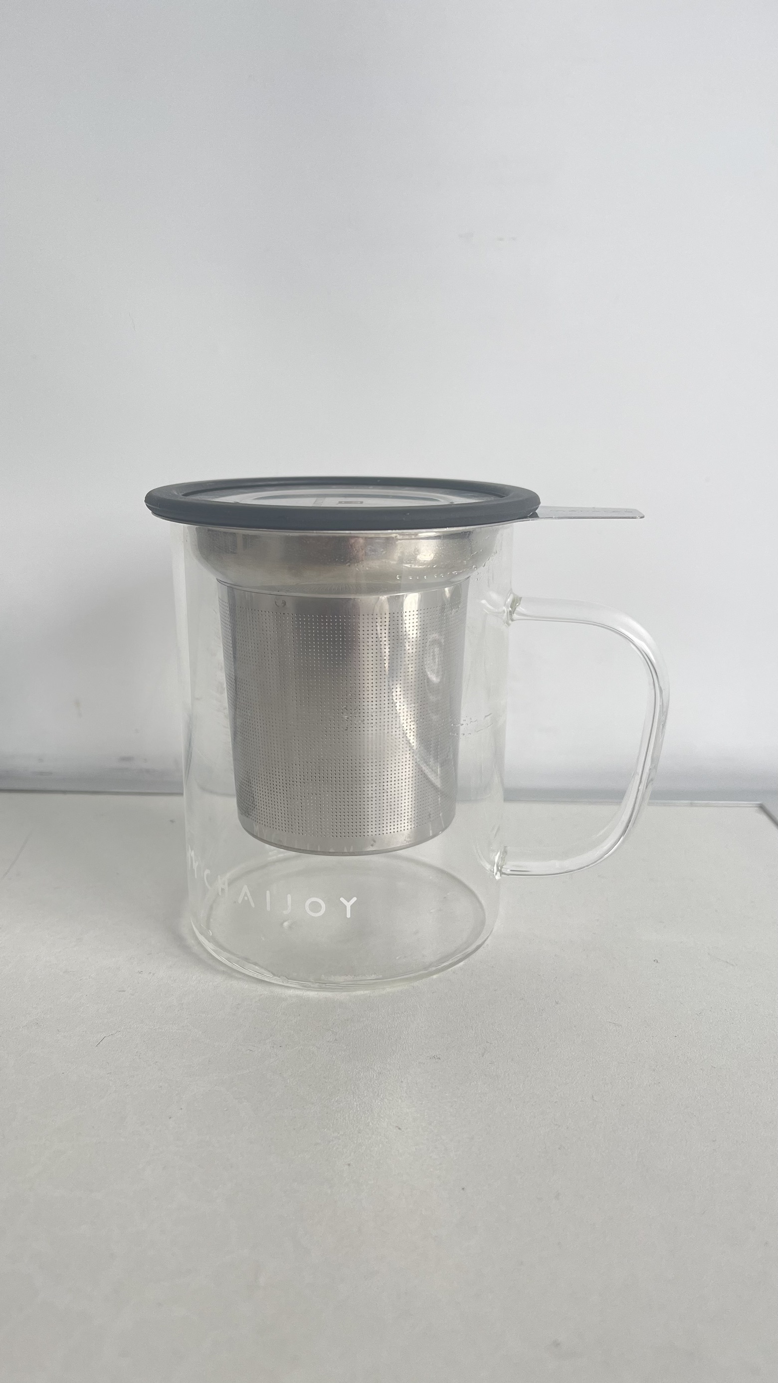 Clear/ss lid