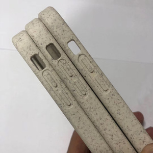 מתכלה עמיד הלם מט חיטה קש טלפון מקרה עבור iPhone 14 12 11 13 פרו מקס מיני XS X XR 7 8 בתוספת SE ידידותית לסביבה כיסוי