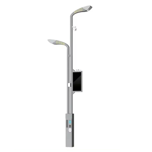 Smart Pole <span class=keywords><strong>CCTV</strong></span>-Sicherheits system Solar kamera 5M 6M 7M Pole City Wide Surveillance Light Pole - Product Image 2