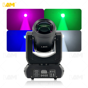 150W Mini DMX Disco LED Iluminación de escenario Haz afilado Cabezas móviles Gobo Spot para DJ Party Lyre Modo de control de iluminación de escenario DMX512 - Product Image 3