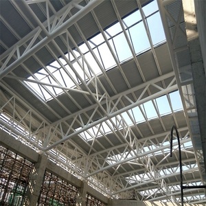 Airport Concourse Bridge <strong>Structural</strong> Steel Warren Truss Support Framework. - Product Image 6