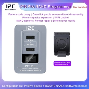 I2C P15 Pro BGA315 BGA60 BGA70 BGA110 Modul Smartphone Nand Flash Reparatur programmierer für iPhone Reparatur - Product Image 4