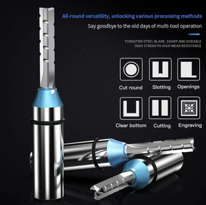 TCT Straight Router <strong>Bit</strong> CNC <strong>Arden</strong> TCT 3 Flute Straight Milling Cutter Router <strong>Bits</strong> for Wood Slotting Woodworking 6949