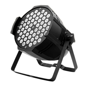 54個のLEDパーライトRGB3 in1 LED 54フラットパーライトLEDパーライトステージ54 * 3wLED - Product Image 4