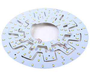 แผงวงจรอะลูมิเนียม LED กลม PCB 220V, Mcpcb, แผงวงจร PCB, 94V0แบบกำหนดเอง - Product Image 1