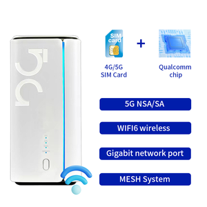 Inicio 5G CPE WIFI 6 módem WIFI6 5G enrutador de tarjeta SIM con comando at - Product Image 4
