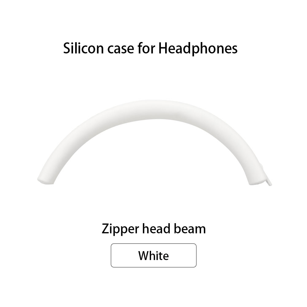 Poutre de tête de fermeture éclair/blanc