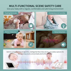 First <strong>Nanny</strong> Camera with Charging Base 1080P HD IR Night Vision Camera for Babies 3500mAh Battery Home Security Baby Monitor - Product Image 3