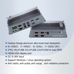 Computadora sin ventilador con brazo de ventana Linux con Google Play ultra operación temperatura caja integrada PC computadoras industriales - Product Image 3