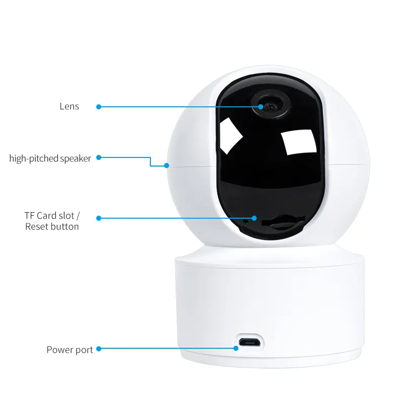 Wasserdichte Smart-Home-Sicherheit Wifi-Kamera YET-WY03 1080P Wireless IP-Kamera 4mp