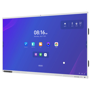 Интерактивный плоский дисплей Android 13,0 сенсорный монитор смарт-плата все в одном цифровые экраны Wifi 6 20 Вт сабвуфер Type-C Out - Product Image 1
