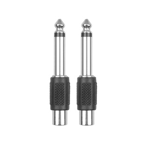 6.35MM Mono Plug Male to <strong>RCA</strong> Jack Female Audio Adaptor and Connector for DIY <strong>Headphone</strong> FM Microphone - Product Image 4