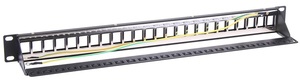 24端口1u 19 "机架安装Stp屏蔽光纤配线架Cat6 Utp/Stp网络配线架 - Product Image 5