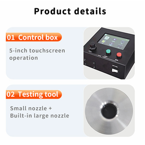 Máquina de prueba de fugas de aire de tubería recientemente actualizada-Amplio rango de flujo-Detección rápida - Product Image 5