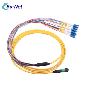 <span class=keywords><strong>MTP</strong></span> MPO 10G 40G 100G Fiber optik yama kablosu kablo Jumper Pigtail 12 24 çekirdek OM3 OM4