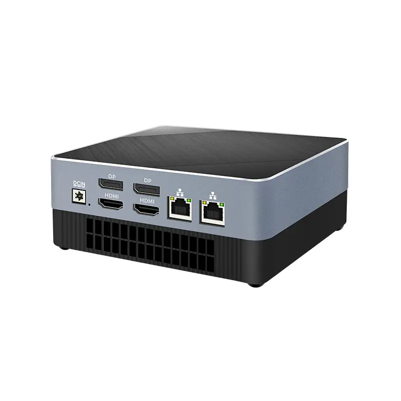 Mini-PC Neuer Intel Core i5 i7 4C/8T-Prozessor der 11. Generation Win 11 Pro Mini-Computer mit 2 * DP 2 * HD-MI 2 * LAN 3 * USB 3.2 Typ C.