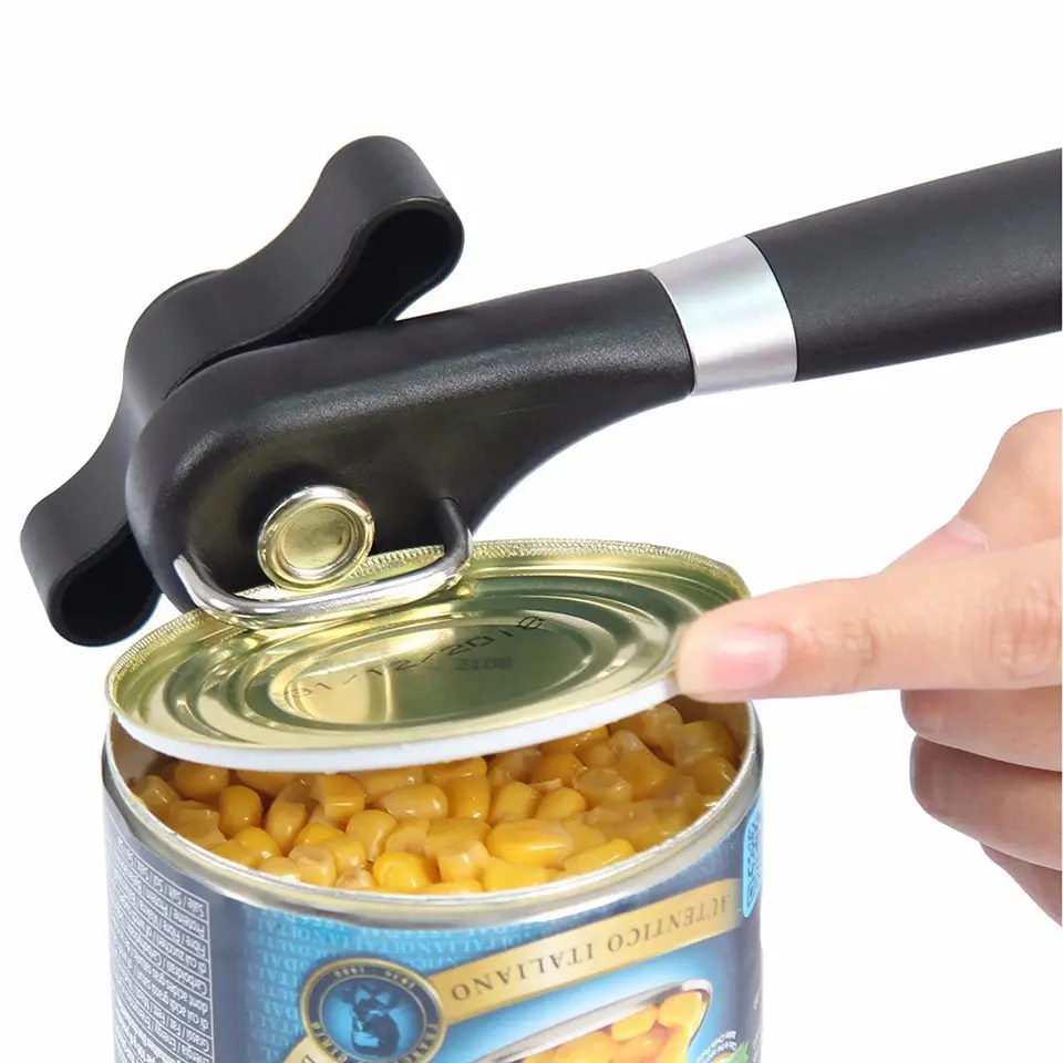 A2408 Multifunction Stainless Steel Safety Portable Tin Opening Tools Outdoor Kitchen Beer Bottle Sealed Cans Opener