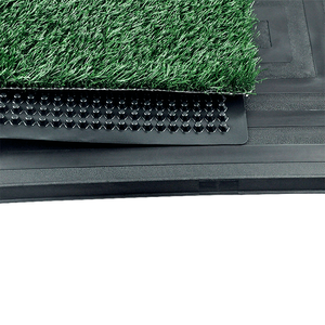 Artificial Bathroom Grass MatためDogsとSmall Pets Toielt Training- Portable Potty TrainerためIndoorとOutdoor Use - Product Image 5