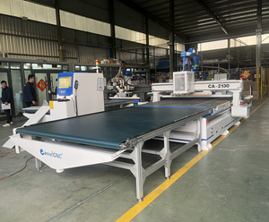 CA-1325 ATC CNC Router Wood Furniture Kitchen Cabinet Making Cnc Nesting Machine with <strong>Loading</strong> <strong>and</strong> <strong>Unloading</strong> <strong>Platform</strong>