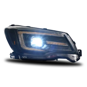 อัพเกรด Subaru Forester ไฟหน้าไฟหน้า 2013-2018 Full LED Dual เลนส์ไฟหน้าไฟหน้าชุด - Product Image 2