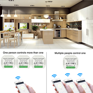 Wifi 2 Tuya Zigbee 3,0 inalámbrico interruptor de pared para sistema de automatización del hogar - Product Image 5