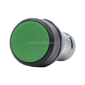 Verde/giallo/blu/bianco/nero/rosso 2 interruttore a pulsante piatto normalmente aperto CP1-10G/Y/L/W/B/R-20 interruttore a pulsante prodotto - Product Image 2