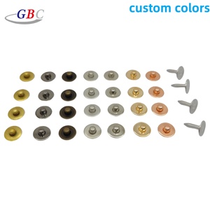Nhà Máy Bán buôn thép không gỉ núm vú đinh tán có sẵn trong màu sắc khác nhau cho quần jean cho trang trí may mặc - Product Image 2