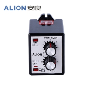 ALION-Relé de Tiempo de Estado Sólido, Temporizador, Relé de Retardo de Tiempo, 220V, 50/60Hz, 1 Unidad, 2 Unidades - Product Image 3