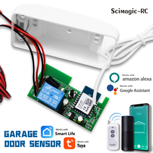 Tuya Smart Life App WIFI Garagentor öffner Controller Timer Tür öffnen/schließen Monitor Sprach steuerung mit Alexa Google Home - Product Image 2