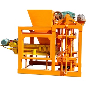 Semi-automatic Smart <strong>Block</strong> Machine Make 4 6 8 Inch <strong>Blocks</strong> Qtf4-24 From Linyi Hollow <strong>Block</strong> Machine <strong>Maker</strong>