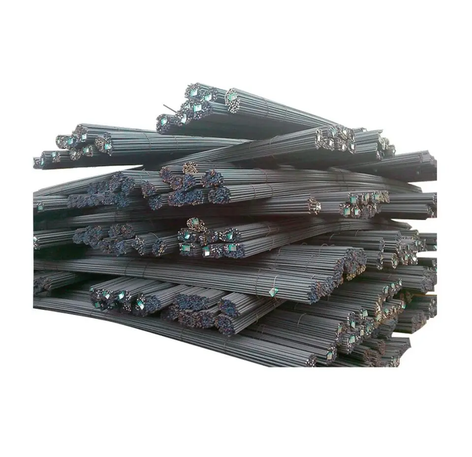 Stock Deformed Rebar Rebar Cheap Price Carbon Steel 10mm/12mm/16mm/ Iron Rod 16mm Building Bridge House Decoration Round Bar 6mm