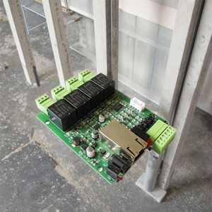 Biometrische Zugangs kontrolle Ethernet-Netzwerks chnitt stelle Relais karte TCP/IP-Steuerung 4-Wege-Schalttafel