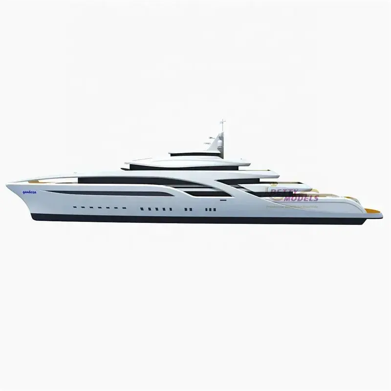 Vendita calda in scala di plastica modelli di yacht boat personalizzato nave motoscafo 3D modello fisico