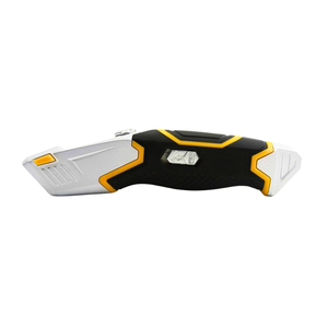 521007 Auto Loading 3-Position Retractable Fixed Blade Utility Knife , Heavy <strong>Duty</strong> Box <strong>Cutter</strong> , Self Retracting - Product Image 1