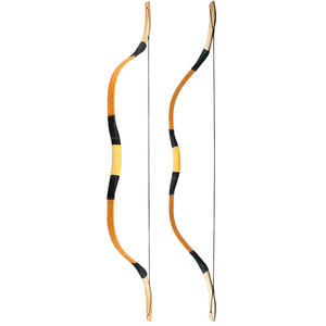 PMZ Yellow Fast Shooting Fiberglass Recurve Bow for Archery <strong>Archerie</strong> Horse Bow with Arrow for Hunting - Product Image 4