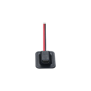 Micro USB C DC5521ファブリック電源充電コードで縫うメスソケット加熱服 - Product Image 5