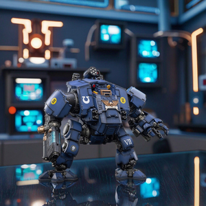 Joytoy 1:18 Ultramarines Legion Redeemer Dreadnought Mecha Dark Source for <strong>Warhammer</strong> 40K Movable Model Made of Plastic - Product Image 2