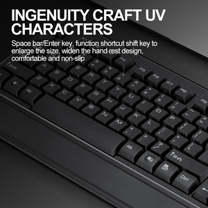 Hot Sale TF330 Wired <strong>Keyboard</strong> and <strong>Mouse</strong> Combo,optical USB <strong>Mouse</strong> and <strong>Keyboard</strong> for <strong>Computer</strong> Desktop Business Office Work - Product Image 4