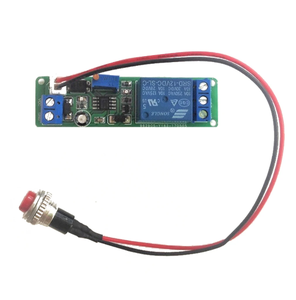 DC 12 V Timing Timer Verzögerung ausschalten Relais Modul 1 ~ 10s Zeit einstellbares Relais mit Anzeigerlicht externer Trigger-Verzögerungsschalter - Product Image 6